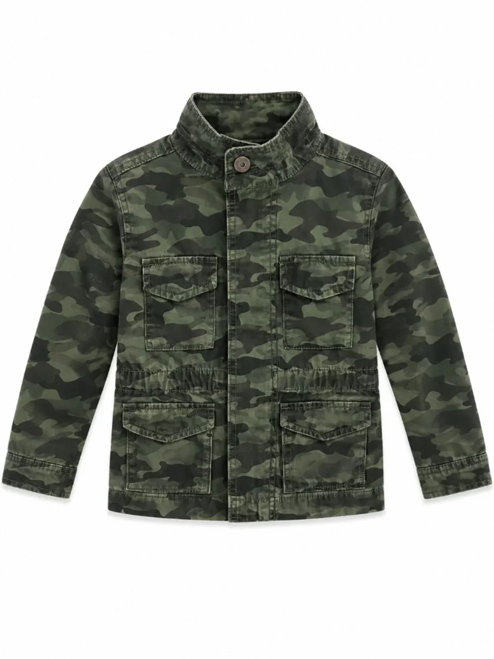 NWT OshKosh B’gosh Boys 4T Camouflage Jacket | Toddler Boy Camo Field Jacket
